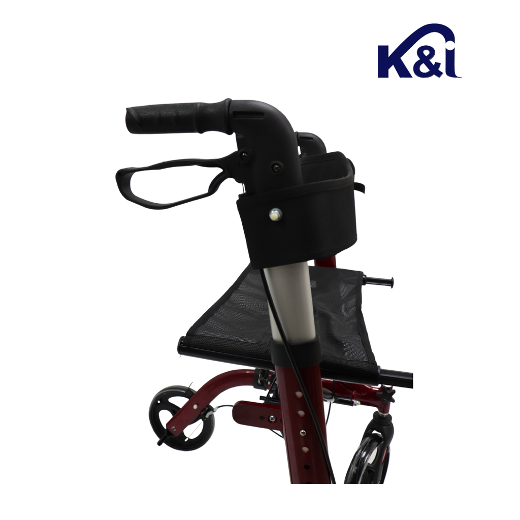 Andador modern, rojo, KI