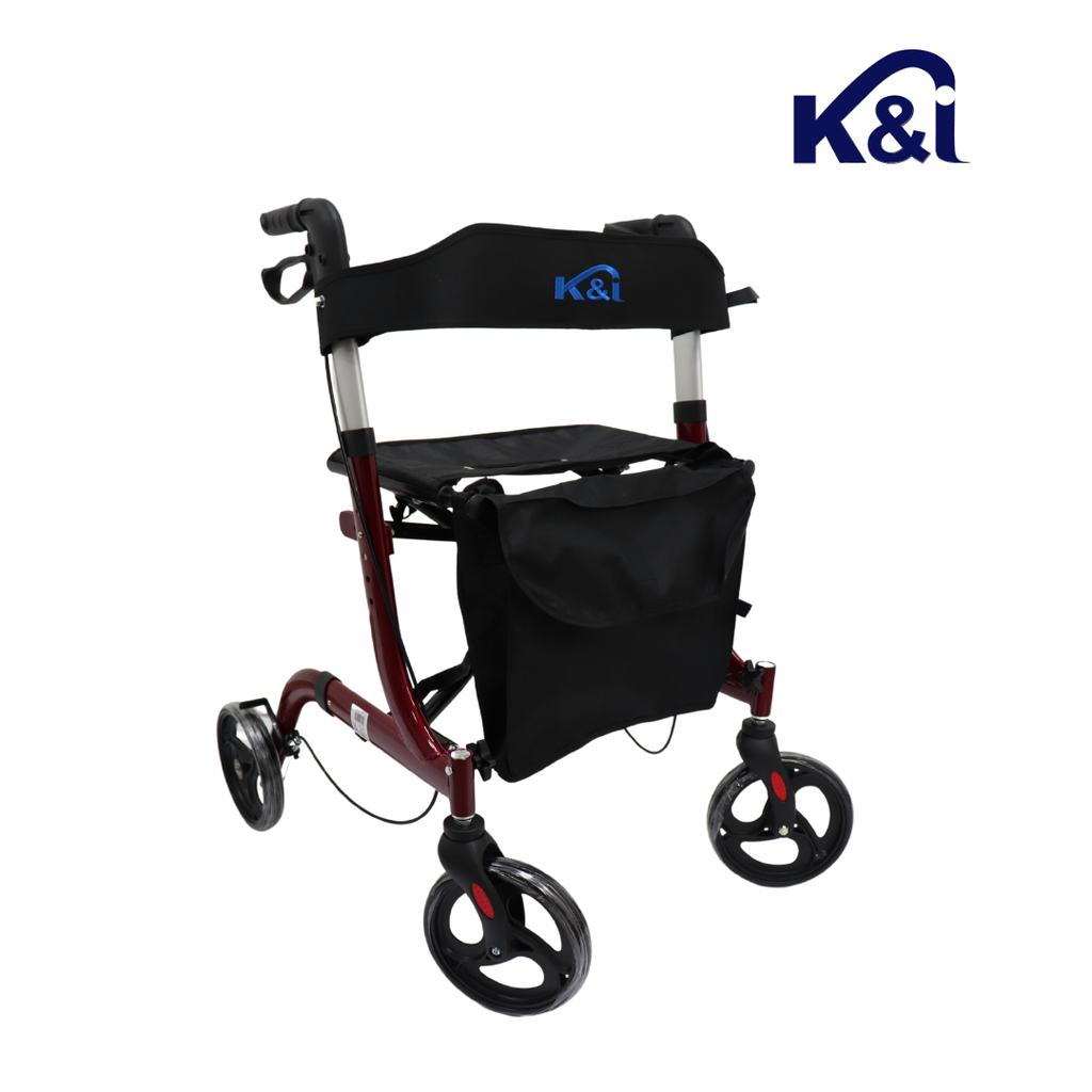 Andador modern, rojo, KI